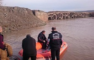 Dicle Barajı'nın kapaklarından birinin kopması