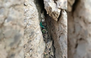 Komandodan çetin kış koşullarında operasyon