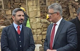 Tarihi Tuz Hanı'nda restorasyon çalışmaları başladı