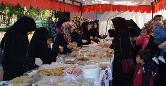 Batman'da yetim ve muhtaç aileler yararına kermes