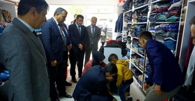 Gercüşlü Öğrenciler Kışlık Giysilerle Sevindi