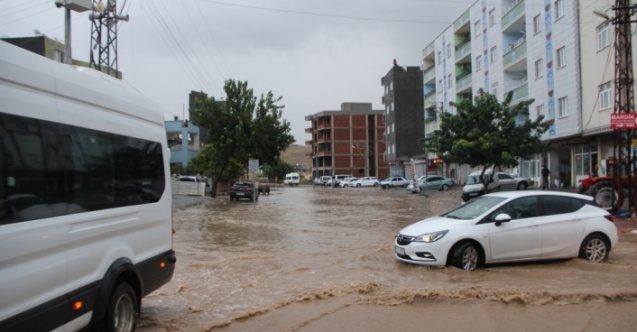 Mazıdağı'nda Şiddetli Yağış